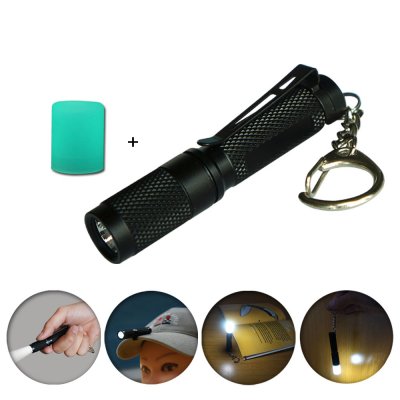 K3 AAA multipurpose EDC keychain flashlight